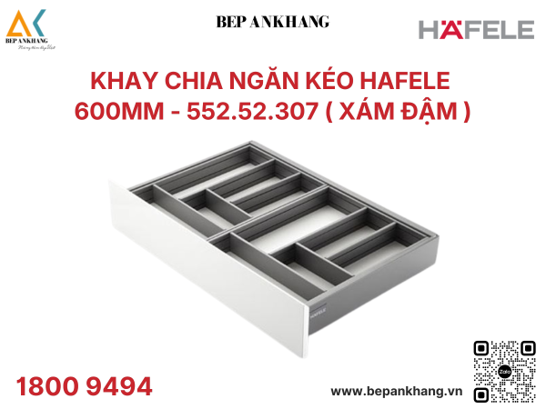 Khay chia ngăn kéo Hafele - 552.52.307